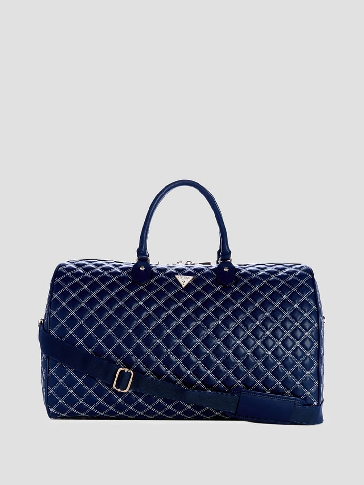 Cruise Vibe Quilted Weekender Duffle