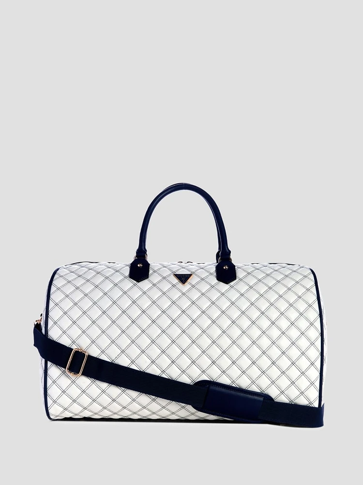 Cruise Vibe Quilted Weekender Duffle