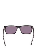 Myles Plastic Square G Cube Sunglasses