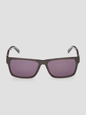 Myles Plastic Square G Cube Sunglasses