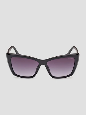 Cat-Eye Plastic Sunglasses