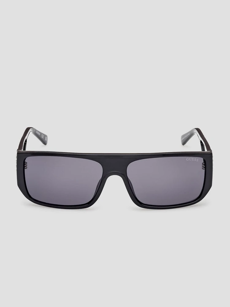 Damian Square Plastic Sunglasses