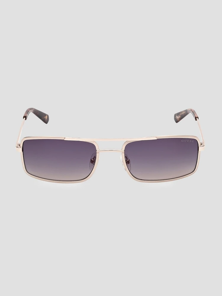 Narrow Aviator Sunglasses