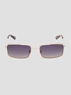 Narrow Aviator Sunglasses