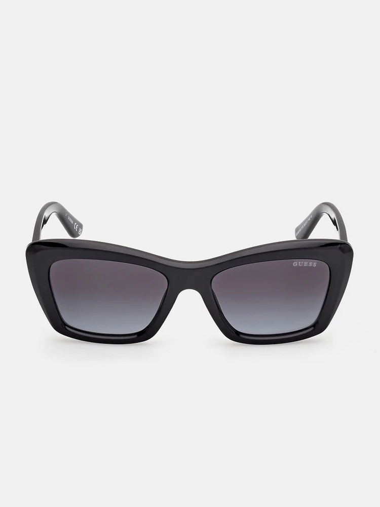 Plastic Rectangular Sunglasses