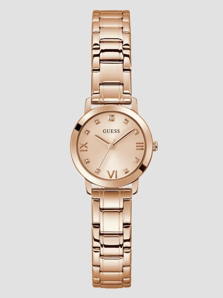 Rose Gold-Tone Analog Watch