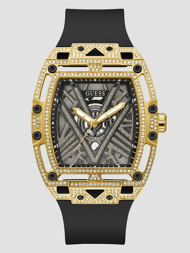 Legend Cut-Through Silicon Analog Watch