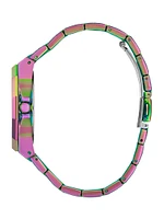 Multi-Tone G-Cube Analog Watch