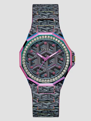 Multi-Tone G-Cube Analog Watch