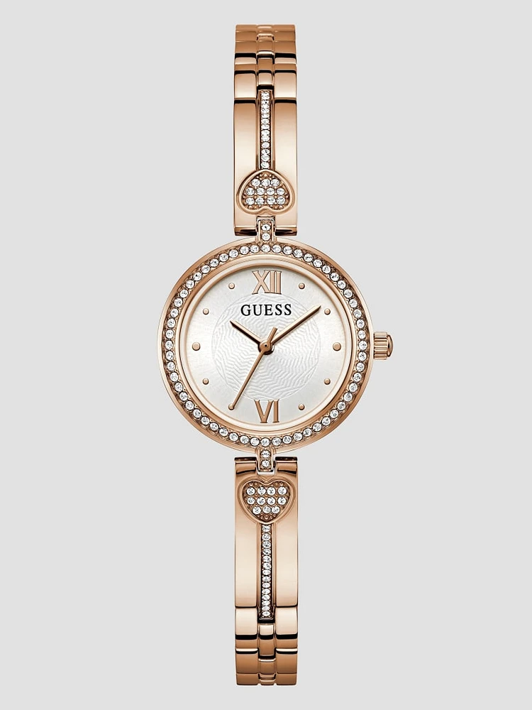 Rose Gold-Tone Analog Watch