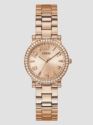 Rose Gold-Tone Analog Watch