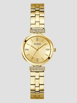 Gold-Tone Analog Watch