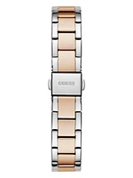 Two-Tone Purple Analog Watch