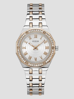 Two-Tone Analog Watch