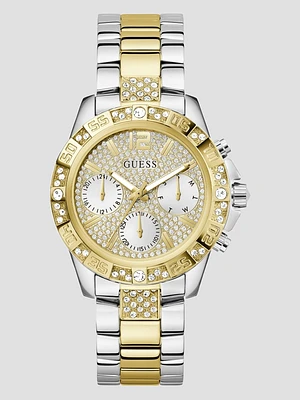 Two-Tone Chronograph Watch