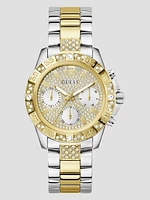 Two-Tone Chronograph Watch