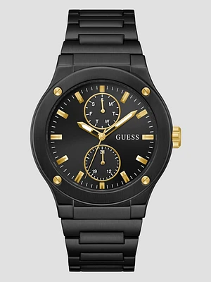 Black Multifunction Watch