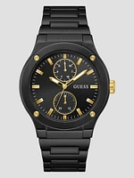 Black Multifunction Watch