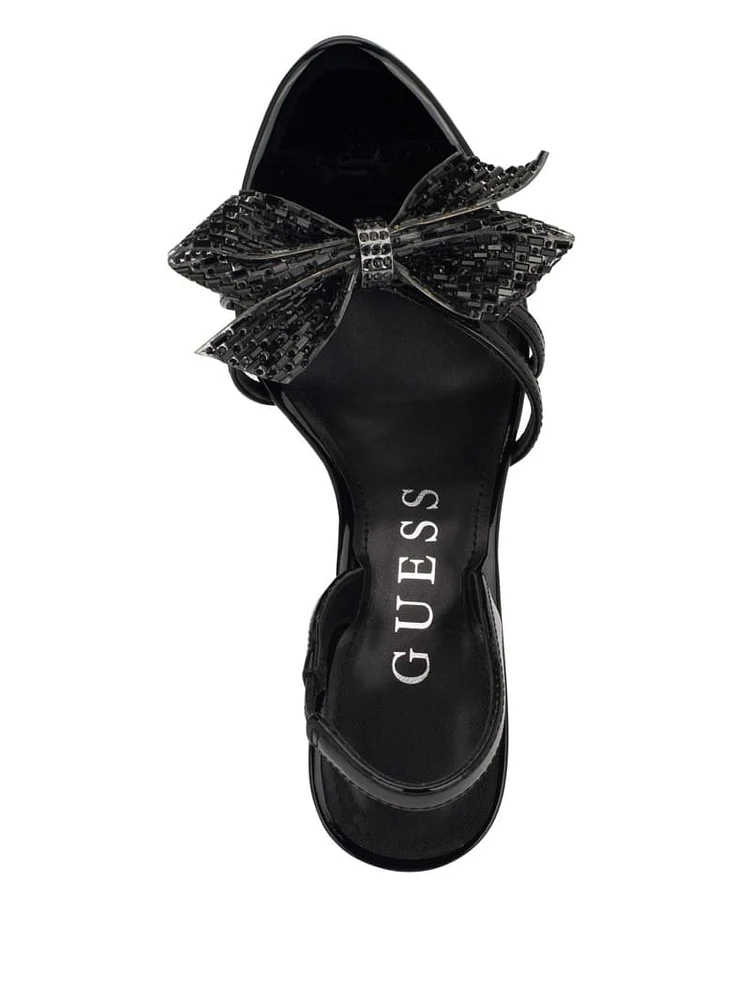 Merle Bow Heels