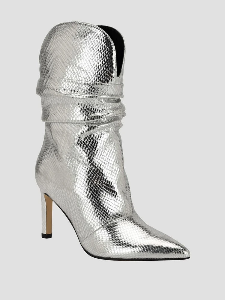 Narissa Faux-Leather Booties