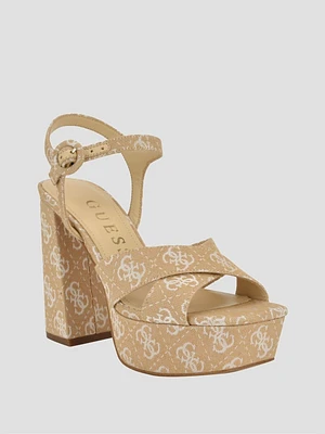 Vallenn Quattro G Platform Heels