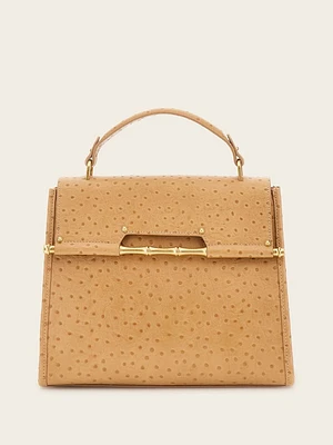 Iris Large Leather Satchel