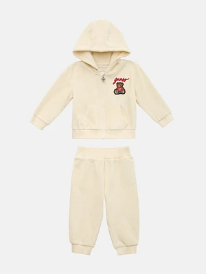 Eco Bear Chenille Zip Hoodie and Pants Set (0-24M)