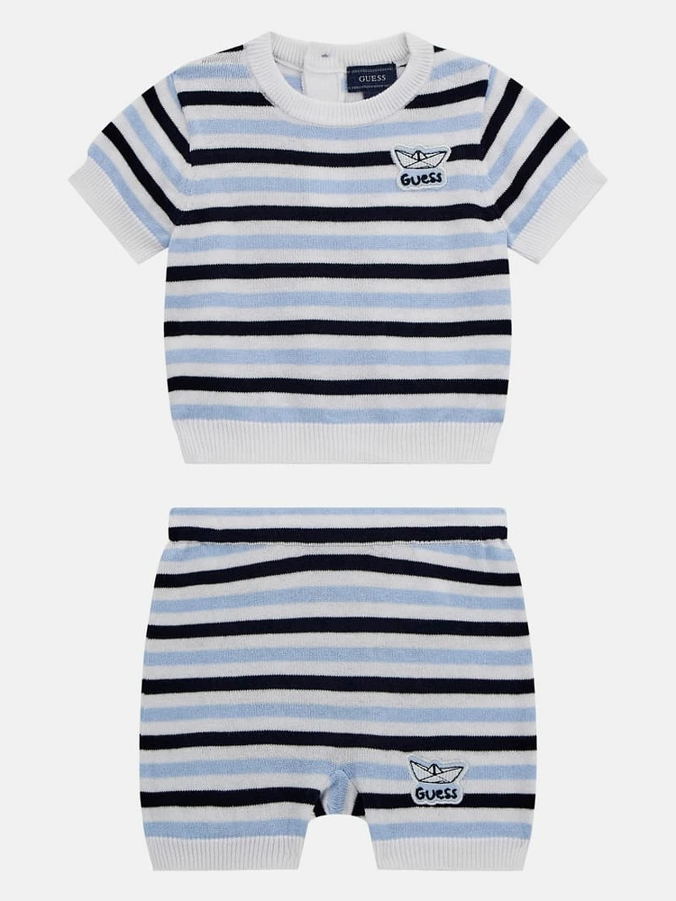 Eco Sweater Tee and Shorts Set (0-9M)