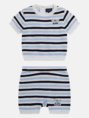 Eco Sweater Tee and Shorts Set (0-9M)