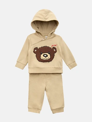 Bear Zip Hoodie and Pants Set (0-24M)