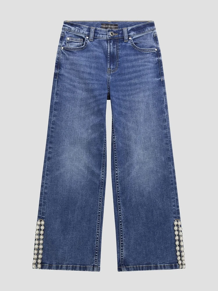 Embellished 90s Flare Jeans (7-16)
