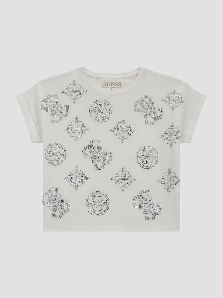 Eco Rhinestone Tee (7-14)