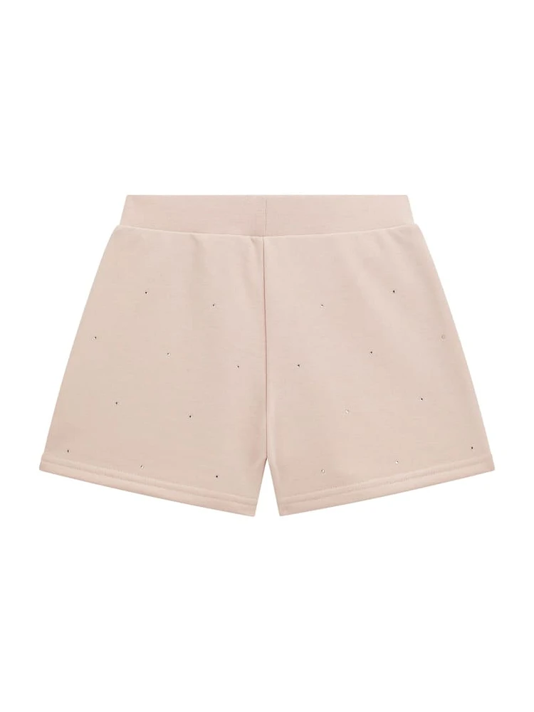 Mini Me Rhinestone Active Shorts (8-16)