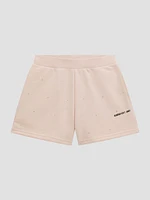 Mini Me Rhinestone Active Shorts (8-16)