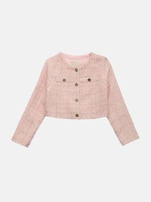 Cropped Tweed Jacket (8-16)