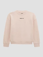 Mini Me Rhinestone Active Sweatshirt (8-16)
