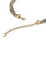 Multi-Tone Twisted Necklace