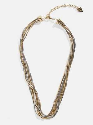 Multi-Tone Twisted Necklace