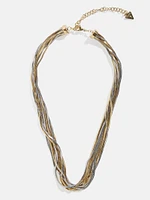 Multi-Tone Twisted Necklace