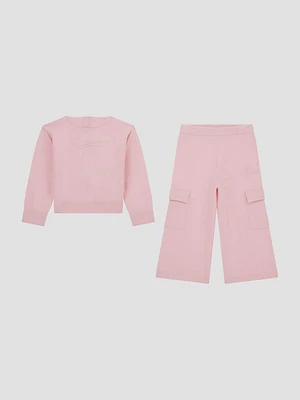 Eco Signature Hoodie and Cargo Pants Set (2-7)