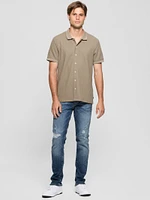 Pointelle Knit Shirt