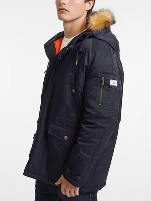 Hooded Nylon Parka