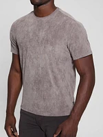 Garrett Faux-Suede Tee