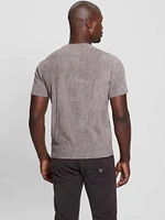 Garrett Faux-Suede Tee