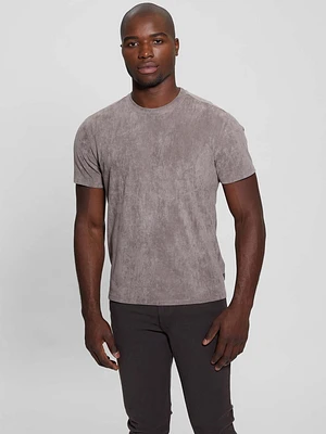 Garrett Faux-Suede Tee