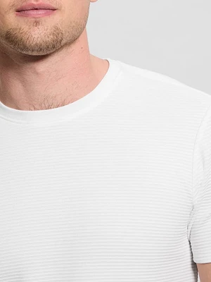 Textured Stripe Tee