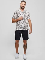 Eco Linen Freehand Floral Shirt