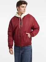 Nylon Bomber Jacket