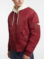 Nylon Bomber Jacket