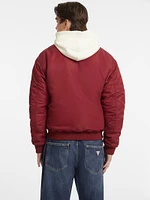 Nylon Bomber Jacket